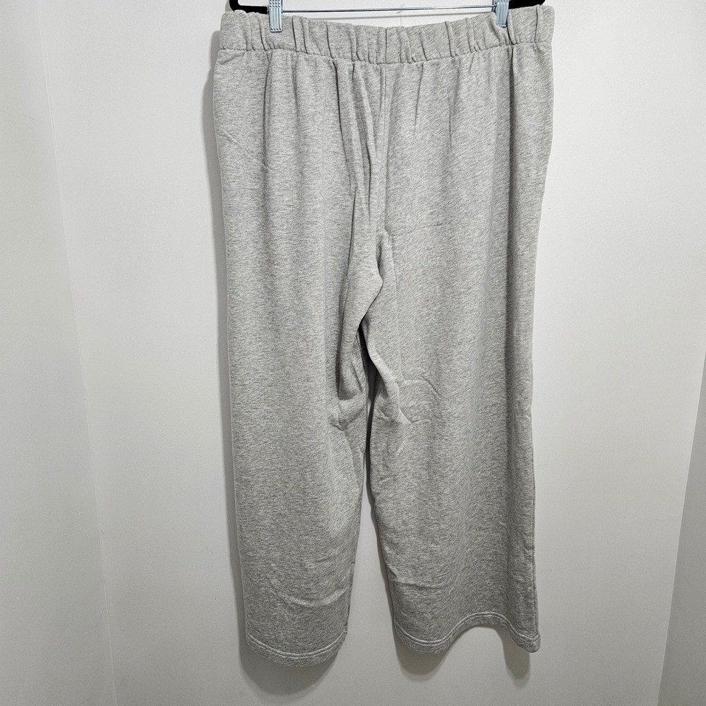 Aerie NWT Wide Leg Sweatpants High Rise Athleisure Relaxed Comfort Gray XLP - Picture 3 of 14